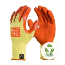 ECO RECIFLEX: Luva de segurança em algodão com látex natural