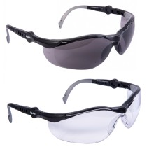 APOLLO: Óculos de segurança confeccionados em policarbonato óptico, lente curva, leve e resistente, DA 15800