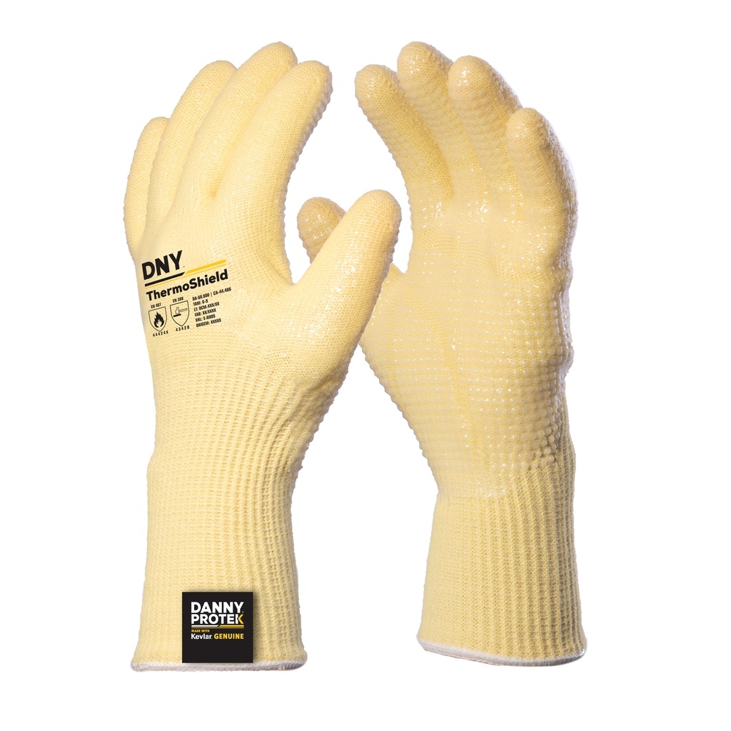 DNY_ThermoShield: Luva de Kevlar®, recoberta de silicone